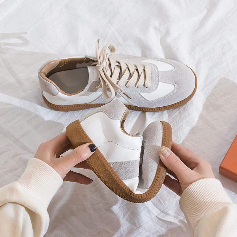 White Shoes for Women In Spring New Breathable Trendy Shoes Casual Sports Shoes Street Photography