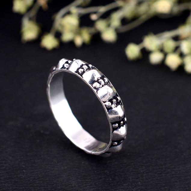925 Sterling Silver Ring, Adjustable Arthritis Splint, Hyperextension Ring, Handmade Joint Support