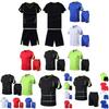 Breathable Summer Quick-drying Sports Suit With Short Sleeve T-shirt And Shorts**