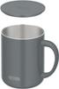 [Amazon.co.jp Exclusive] Thermos Vacuum Insulated Mug with Lid, 450ml, Dark Gray, JDG-452C DGY