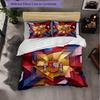 Ensemble de literie 3 pièces motif football Espagne Housse de couette douce en microfibre avec taies d'oreiller pour chambre à coucher