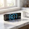 Large Screen Alarm Clock Temperature Humidity  Display LED Clock Digital Wall Clock  Living Room