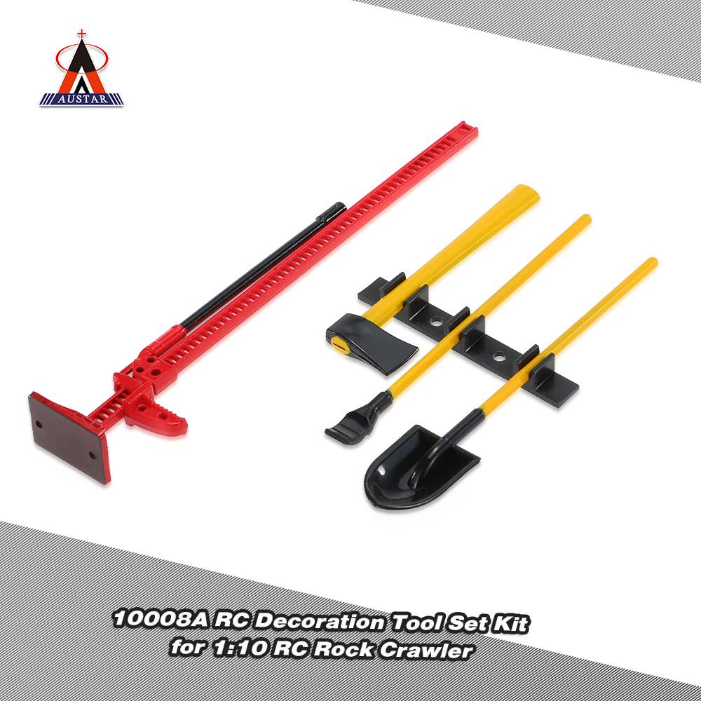 Cheap JOOWEFLY 4Pcs AUSTAR 10008A RC Decoration Tools Set Kit RC