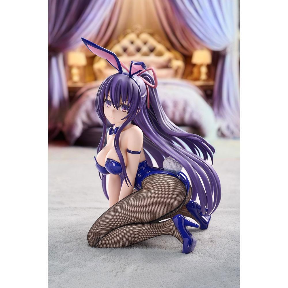 13CM Anime DATE A LIVE Figure Yatogami Tohka Bunny Girl Kneeling Anime Model Toys Gifts Collection Decoration Ornaments PVC