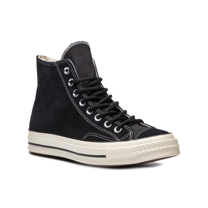 Converse 1970s Suede Lightweight Non-slip Shock Absorption High-top Sneakers Unisex Black