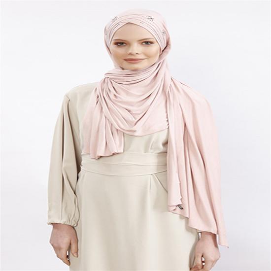 Szalik na głowę dla muzułmańskich kobiet bawełniany turban czapka hidżab czapki wewnętrzna żydowska Femme Musulman arabska chusta turbanty islamska odzież