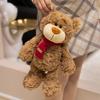 Cross Border 8 Inch Grabber Doll Teddy Bear Doll Birthday Gift Scarf Bear Doll Bear Plush Toy