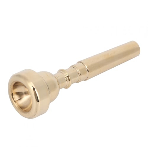 Bach Practice Trumpet Mouthpiece, Labor-Saving Mouthpiece for Trumpet (Golden 5C)