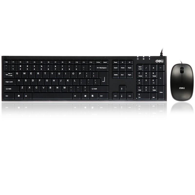 

Deli 3711 Wired Keyboard and Mouse Combo