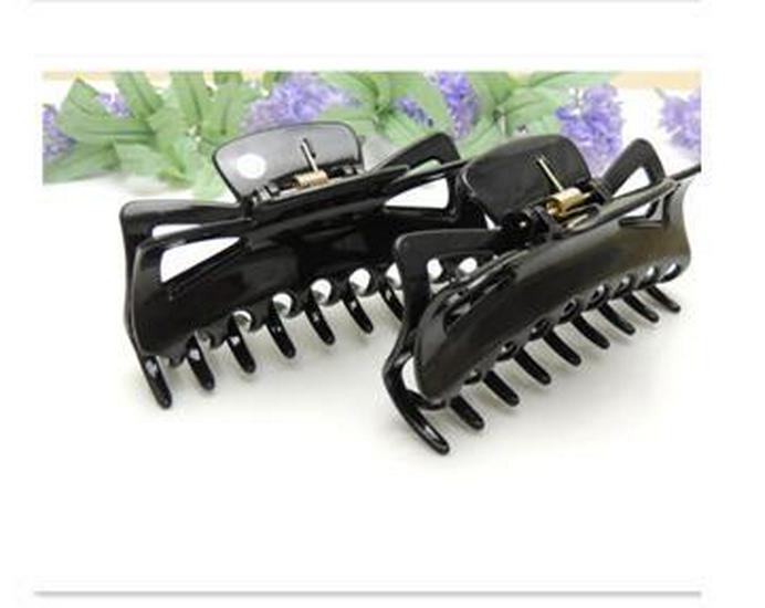 Large Black Bath Claw Hair Clip - Dafa Hair Accessory