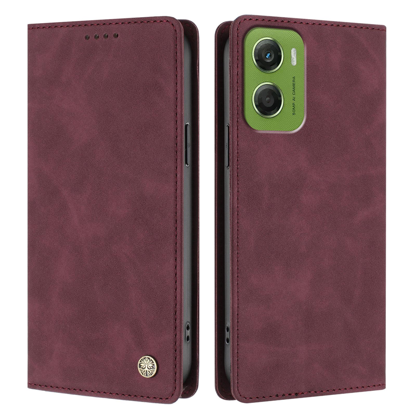 Case For Phone Yulin-003 Leather Phone Case On For Motorola Moto G67 G57 G06 G86 G15 Power G56 G05 G85 G75 G55 G45 G35 Magnetic Flip Wallet Cover