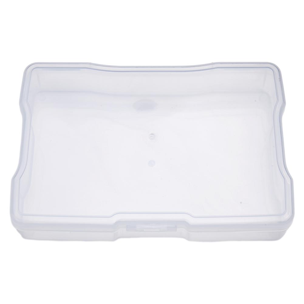 Jewelry Office Supplies Photo Storage Box 16 Boxes Cases PP Wi A Handle Transparent Wi Buckle Large Sorting Tool