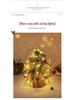 Mini Christmas Tree Ornament: Desktop Decoration & Holiday Photo Prop 2024