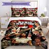 Juego de ropa de cama con estampado de Red Dead Redemption 1 de 3 piezas, juego de funda nórdica incluye funda nórdica y fundas de almohada, decoración de dormitorio y regalo perfecto para todas las estaciones