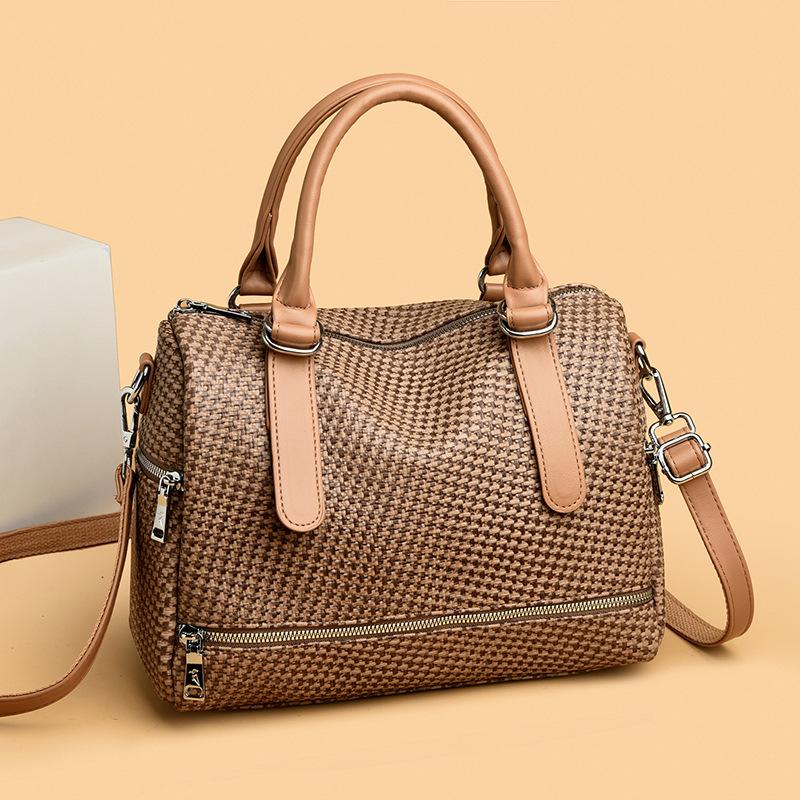 Modische, elegante und stilvolle Damenhandtasche, Pendler-Umhängetasche mit großem Fassungsvermögen, modische Umhängetasche