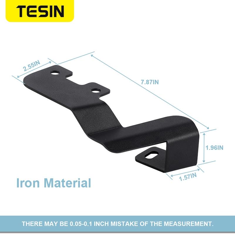 TESIN Car Engine Hood Work Light Mounting Bracket Holder for Suzuki Jimny 2007-2014 2015 2016 2017 Exterior Accessories