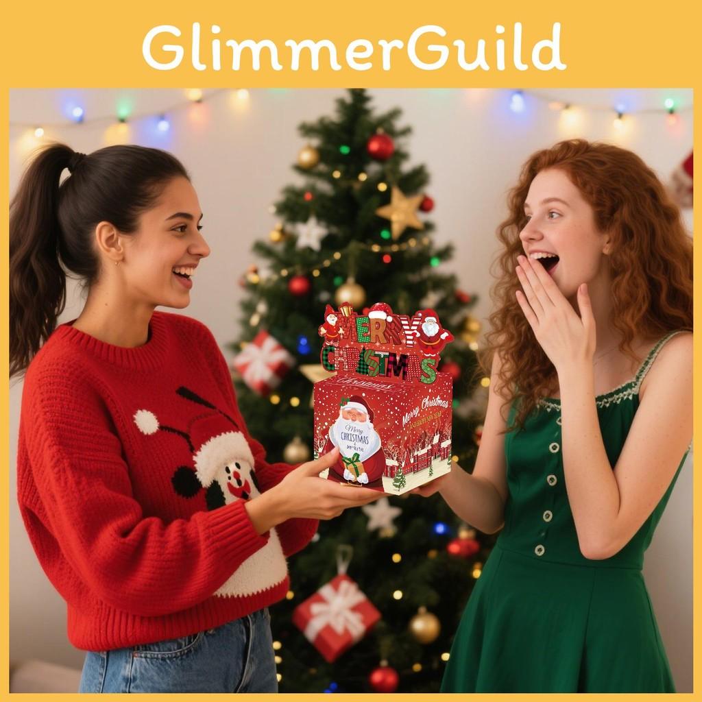 Claus Weihnachten Weihnachtsmann Geschenkbehälter Roter Farbverlauf Feiern Feiertagsveranstaltungen