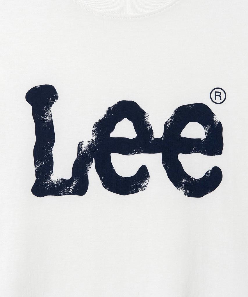 LEE Spray Logo Short Sleeve T-Shirt White