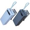 Built‑in 4‑Wire Detachable No‑Welding 16 Cells 18650 Power Bank Shell Kit DIY Mobile Power Supply Module Without 18650 Battery