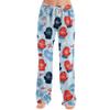 Women's Christmas Print Loose Fit Casual Pants for Holiday