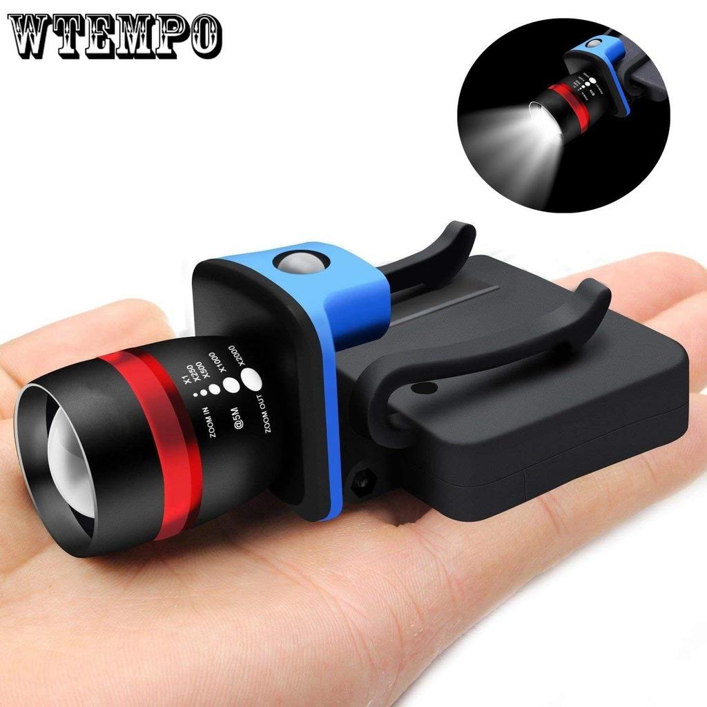 Outdoor Focusing Cap Lamp Strong Light Distant Fishing Led Camping Hunting Bicycle Lamp Cap Lamp