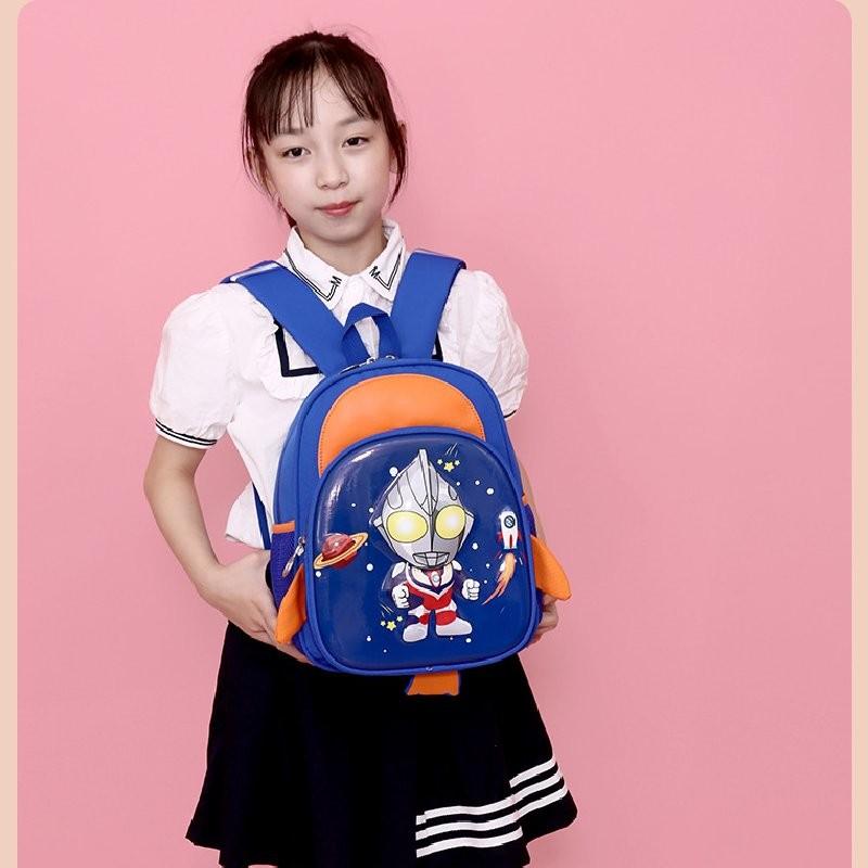 Ultraman Patrol Paw Kindergarten Childrens Cartoon Schoolbag Nylon Backpack