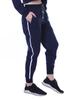 Moomaya Solid Striped Colorblock Sweatpants With Pocket Jogger Pants For