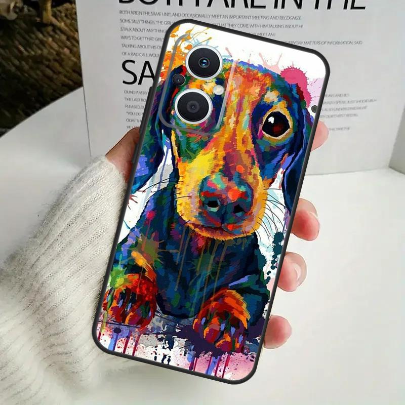 

Dogs Dachshund Cute Case For OPPO Reno 13F 14F 12F 10 11 12 13 14 Pro 8T 7 8 Lite OPPO Find X6 X5 X8 X9 Pro Cover OPPO Reno8 T 4G