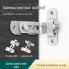 90° Stainless Steel Anti-theft Deadbolt Latch for Doors & Pet Cages