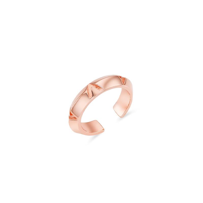 Tirrlirr Show Love Silver Pink Ear Cuff Tessvp13945M