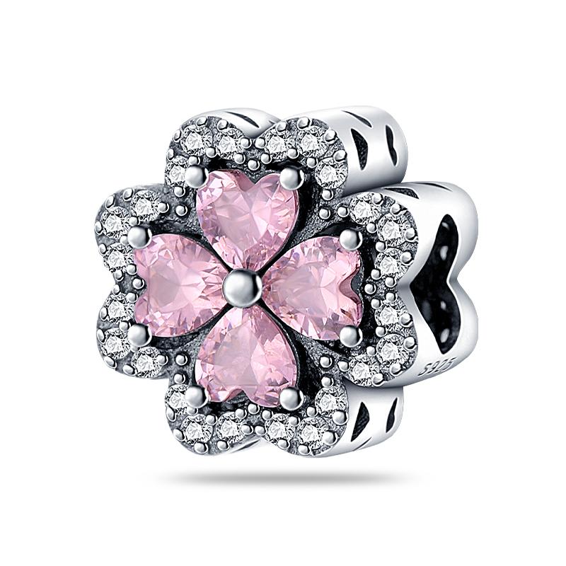 Hot Sale 925  Silver Charm Beads Glowing Luminous Firefly Star Light Bulb Pendant for Bracelet DIY Charms Jewelry