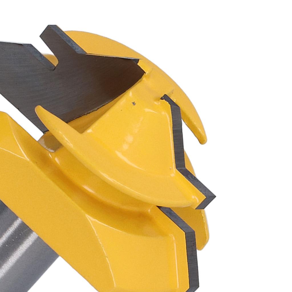 1Celsius2in Shank Router Bit 45 degrees  Woodworking Milling Cutter for Cabinet Door Drawer CNC Hand Tool