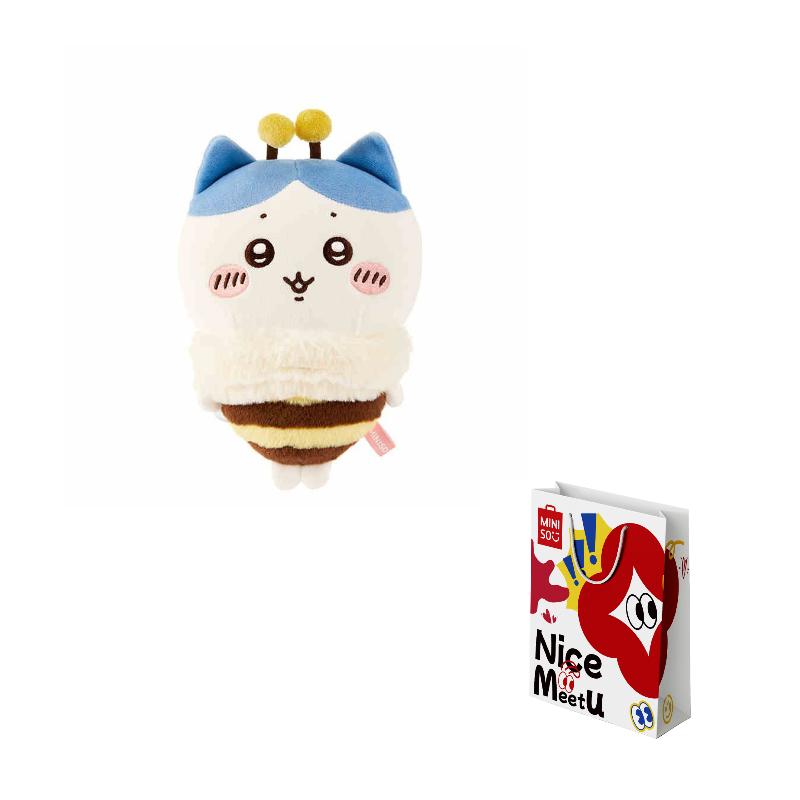MINISO x Chiikawa Hachiware, Chiikawa, Usagi Sakura Season Bee Dolls Plush Doll Trumpets High Doll