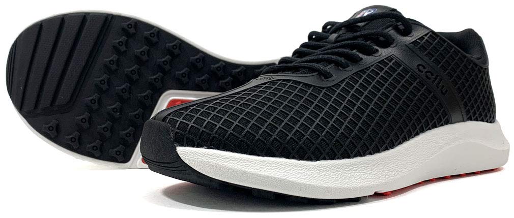 

Chill Men s Spikeless Lightweight Golf Shoes, PGA Collaboration, Black, Size 25.5cm