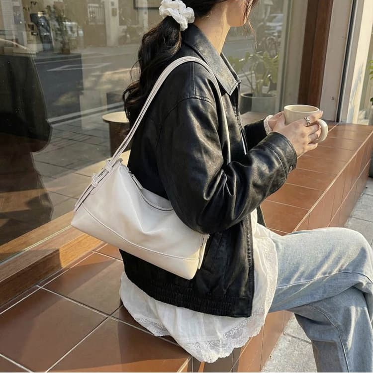 New simple baguette bag underarm bag women's shoulder bag