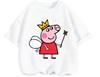 Soft Cotton Crew Neck T Shirt Cute Kawaii Cartoon Summer Casual Wear For Kids Peppa Pig Boys Girls 3 14