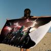 Warframes Gamer Anime Beach Swimming Towel Soft Absorbent Washcloth Children's Gifts For Kids Travel Camping Gym