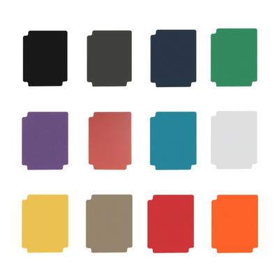 Trading Card Dividers, Plastic Divider Cards In 12 Colors, Multicolor Card Dividers for Game Sports Card, 3.6x2.7 Inches