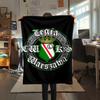 1pc Legia Warsaw Print Flannel Blanket, High quality Comfortable for All Seasons, Home Decor, Warmth and Comfort, Perfect for Christmas Gifts68