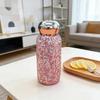 Rhinestone Thermal Cup Stainless Steel Mini Insulated Bottle Portable Bling Travel Mug Luxury Gift for Women