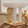 Cat Tree Tower with Plush Cat Bed Sisal Scratching Posts Balls Interactive Ball Track Multi-functional Cat Furniture for Indoor Cats Play And Rest