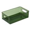 Makeup   PET Plastic Clr Bottom Stripes Desktop Storage Box for Skincare Stationary