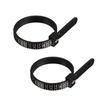 4Pcs Ring Measurement Tool Black High Accuracy Durable Plastic Clear Number Ring Sizer for Gauge Finger Jewelry
