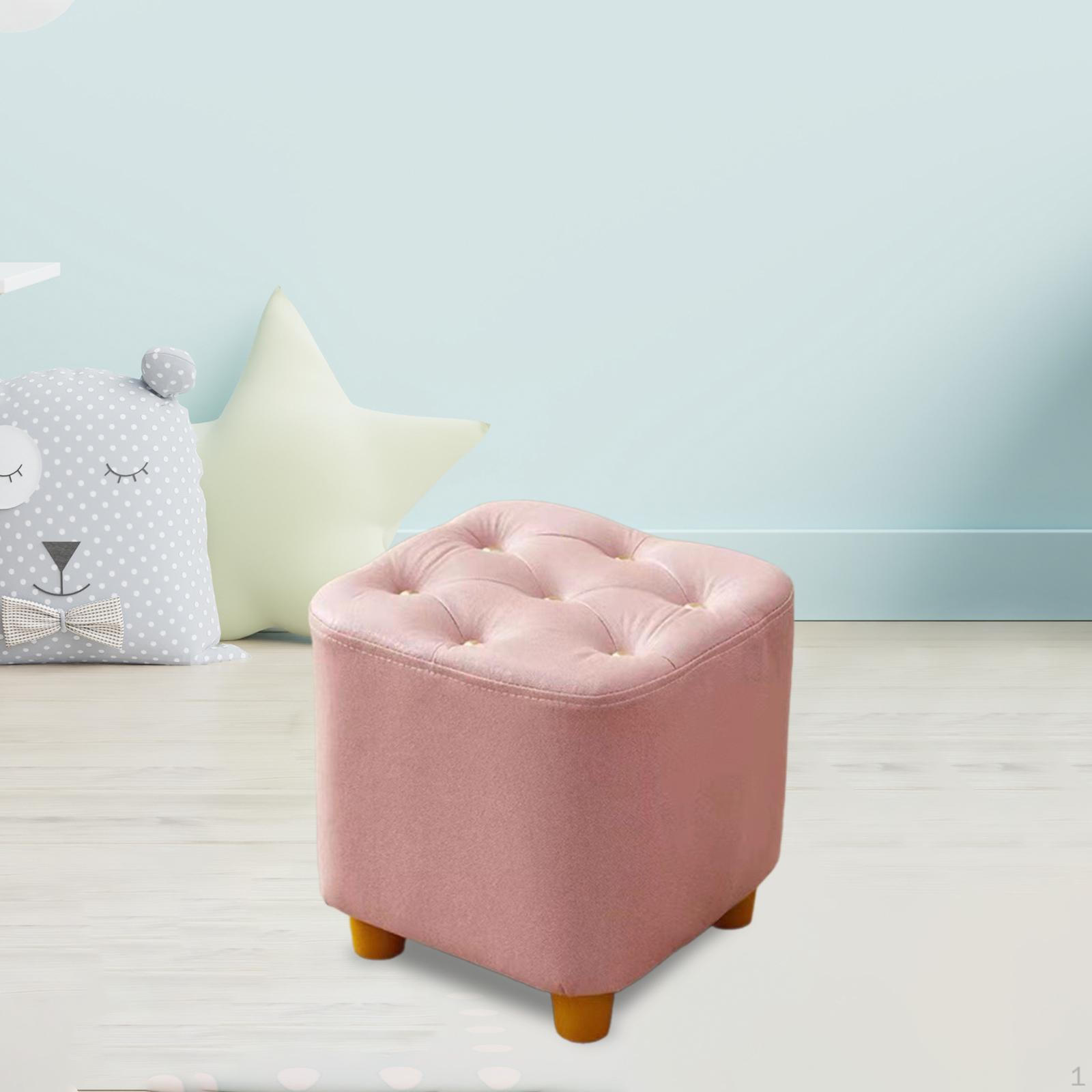 Компактная пуф-подставка для ног для современного домашнего декора розовый 2589₽
