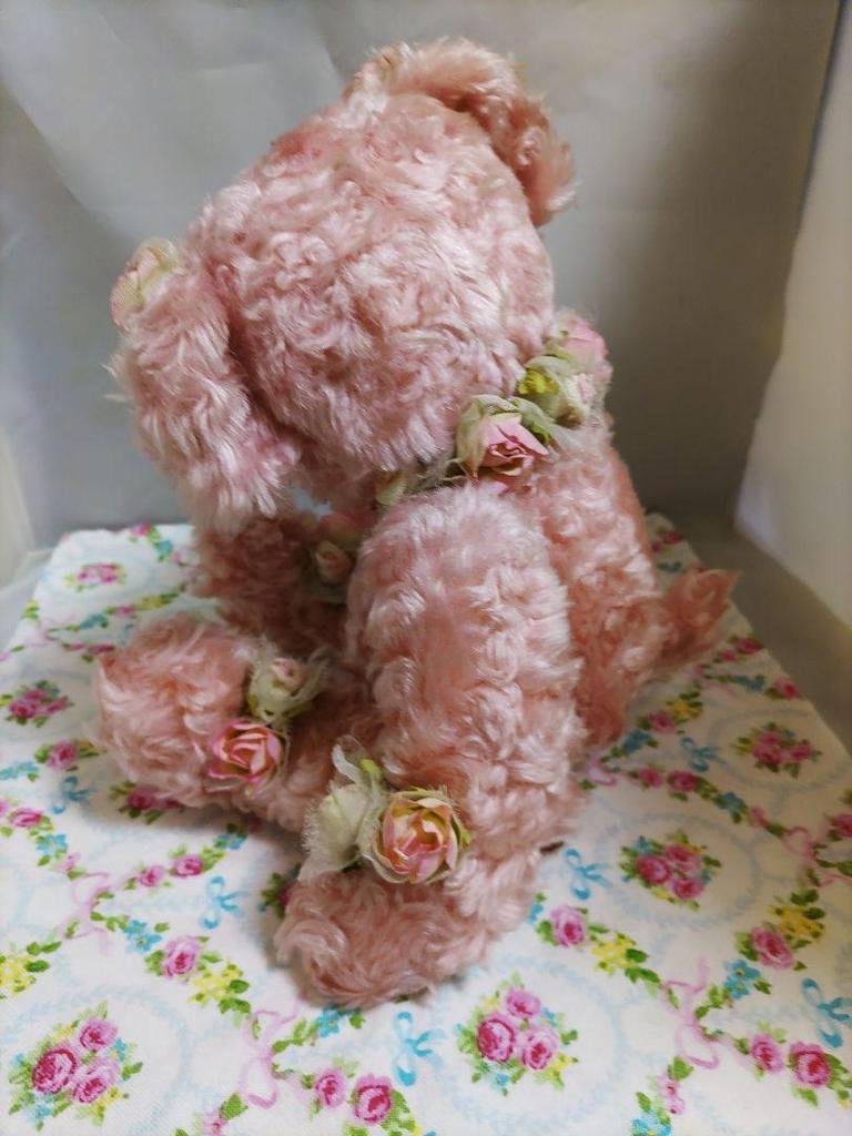 [USED] Teddy bear pink bear stuffed toy