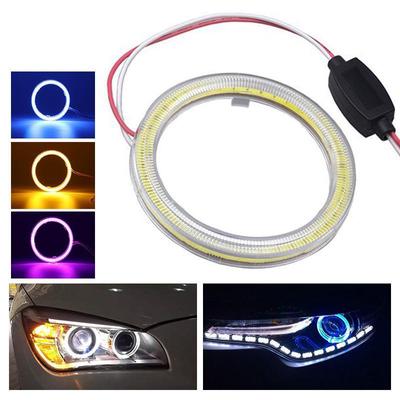 2 Stücke LED Angel Eye Bulb Halo Ring Licht Auto Tagfahrlicht DRL Nebelscheinwerfer Styling Dekoration Lampe 12 V