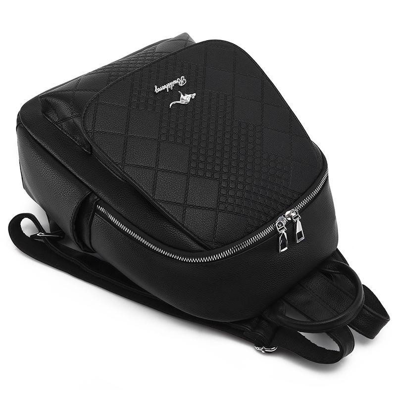 Buy Women's Backpack 2021 Fashion Large Capacity Travel Backpack Pu