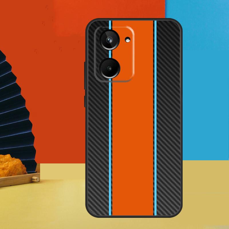 Carbon Fiber For Realme 15 Pro 10 11 12 13 14 Pro Plus GT6 GT7 C51 C53 C55 C61 C63 C65 C67 C71 C75 Case