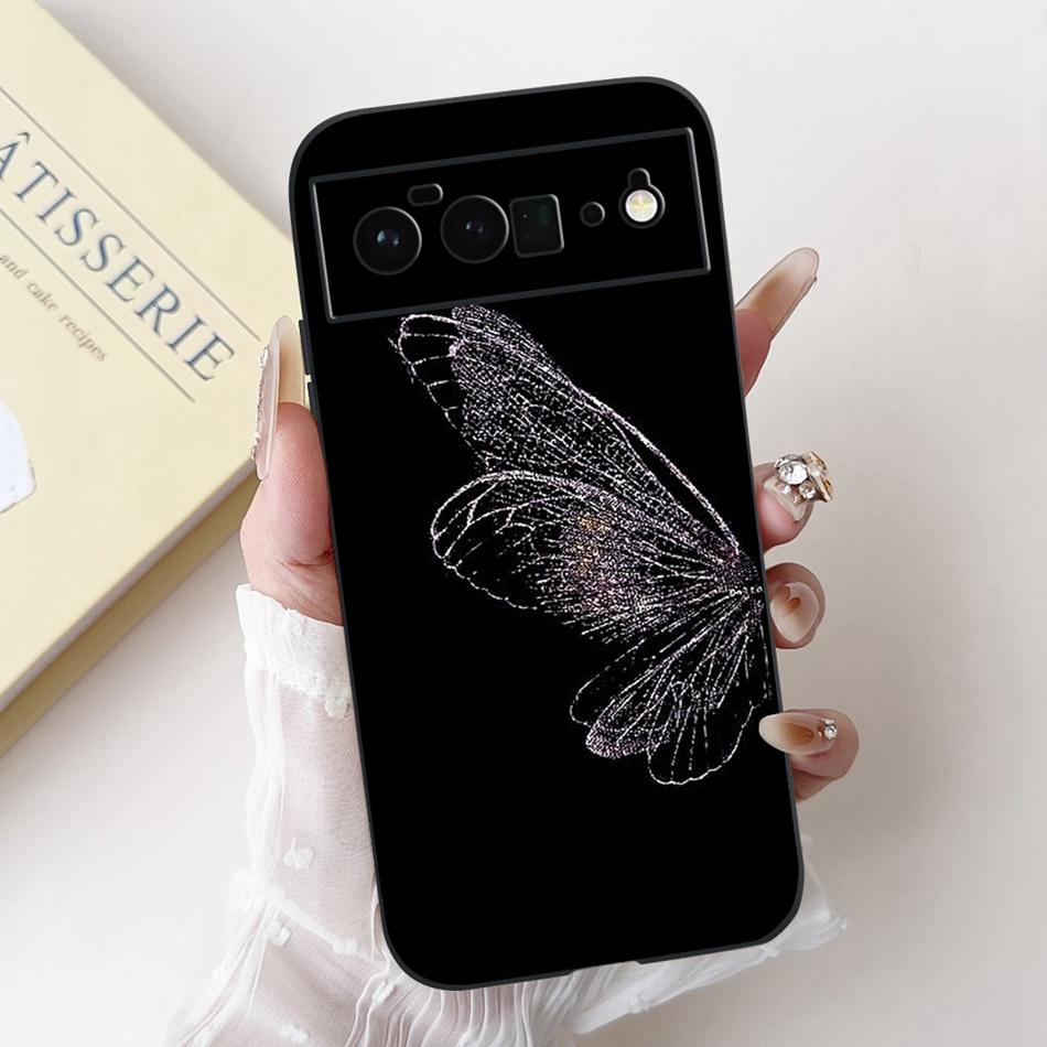 Für Google Pixel 6 Pro 6a 6 Neue Mode Dämmerung Strand Malerei Handyhülle Für Google Pixel6 6a 6Pro Schwarzes Silikon Weiche Hülle