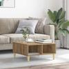 Artisan Oak Coffee Table 60 X 60 X 30 Cm Particleboard